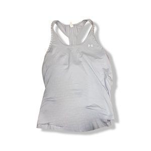 Light Blue Under Armour workout top Size XS